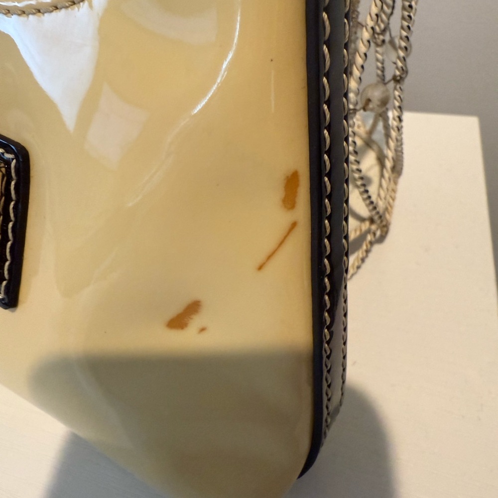 Dooney & Bourke Cream Bitsy Bag View 2